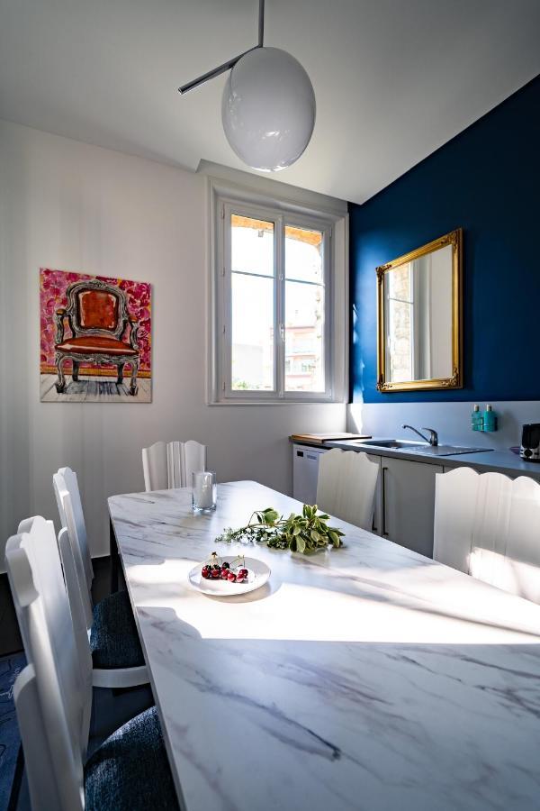 Centre Ville - Appartement 3 Chambres & Terrasse - La Cle Des Sacres رانس المظهر الخارجي الصورة