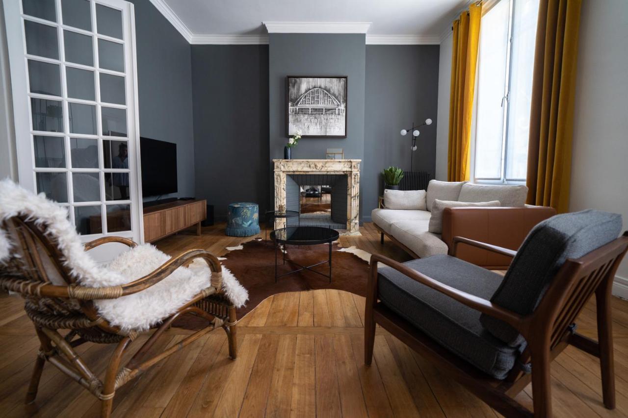 Centre Ville - Appartement 3 Chambres & Terrasse - La Cle Des Sacres رانس المظهر الخارجي الصورة