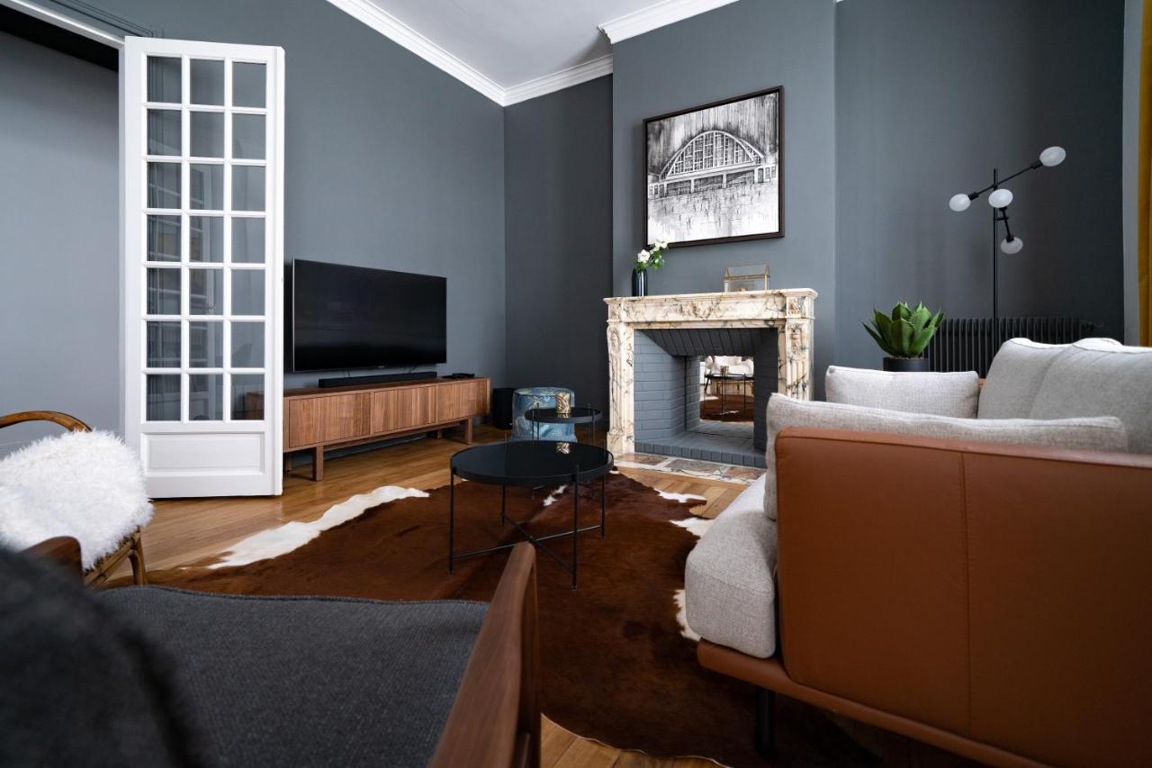 Centre Ville - Appartement 3 Chambres & Terrasse - La Cle Des Sacres رانس المظهر الخارجي الصورة